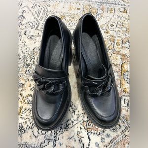 Madden girl high heel loafers